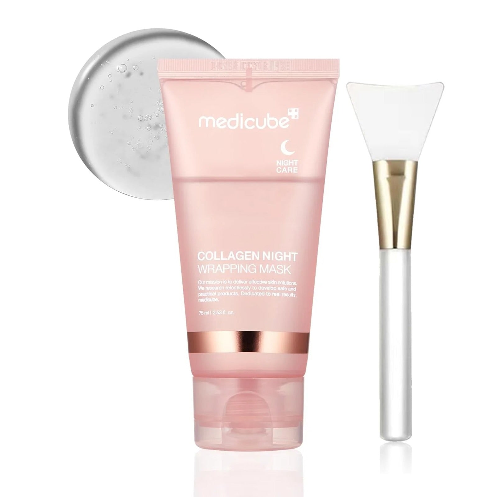 Medicube PDRN Pink Peptide Serum & Collagen Jelly Cream Set – Brightening, Firming, Overnight Hydration & Peel-Off Facial Mask with Niacinamide & Hydrolyzed Collagen