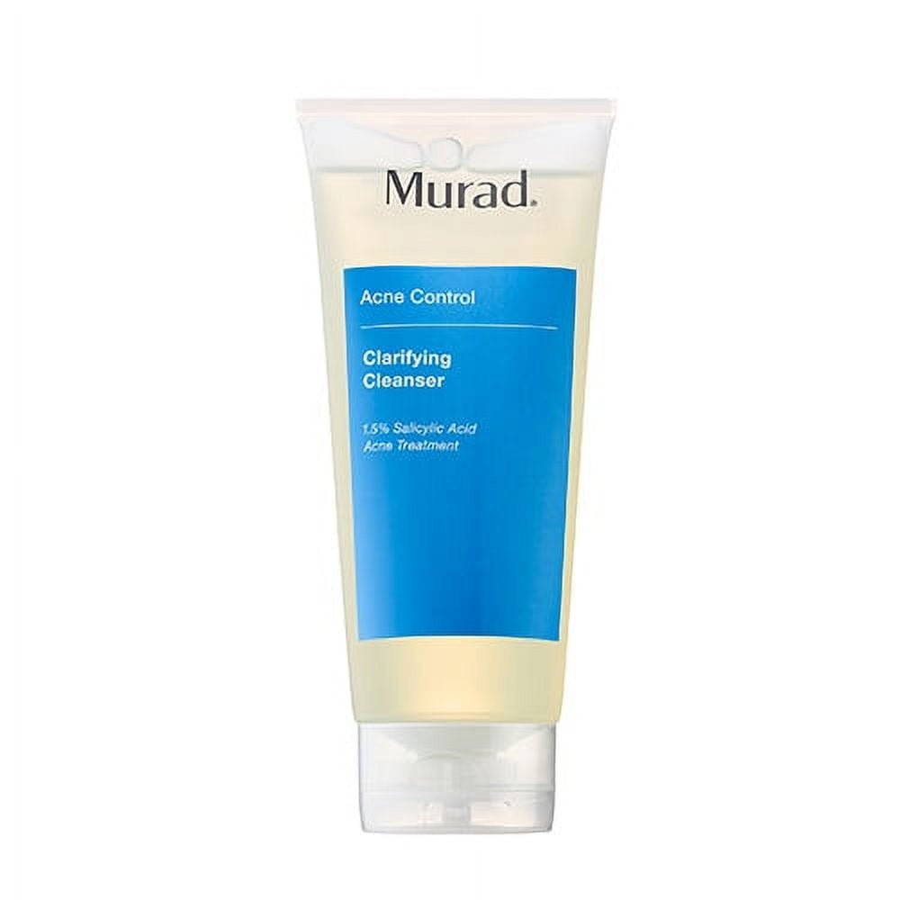 Murad Clarifying Cleanser 6.75 fl oz – Acne Control Gel Face Wash with Dual-Action Salicylic Acid & Green Tea Extract