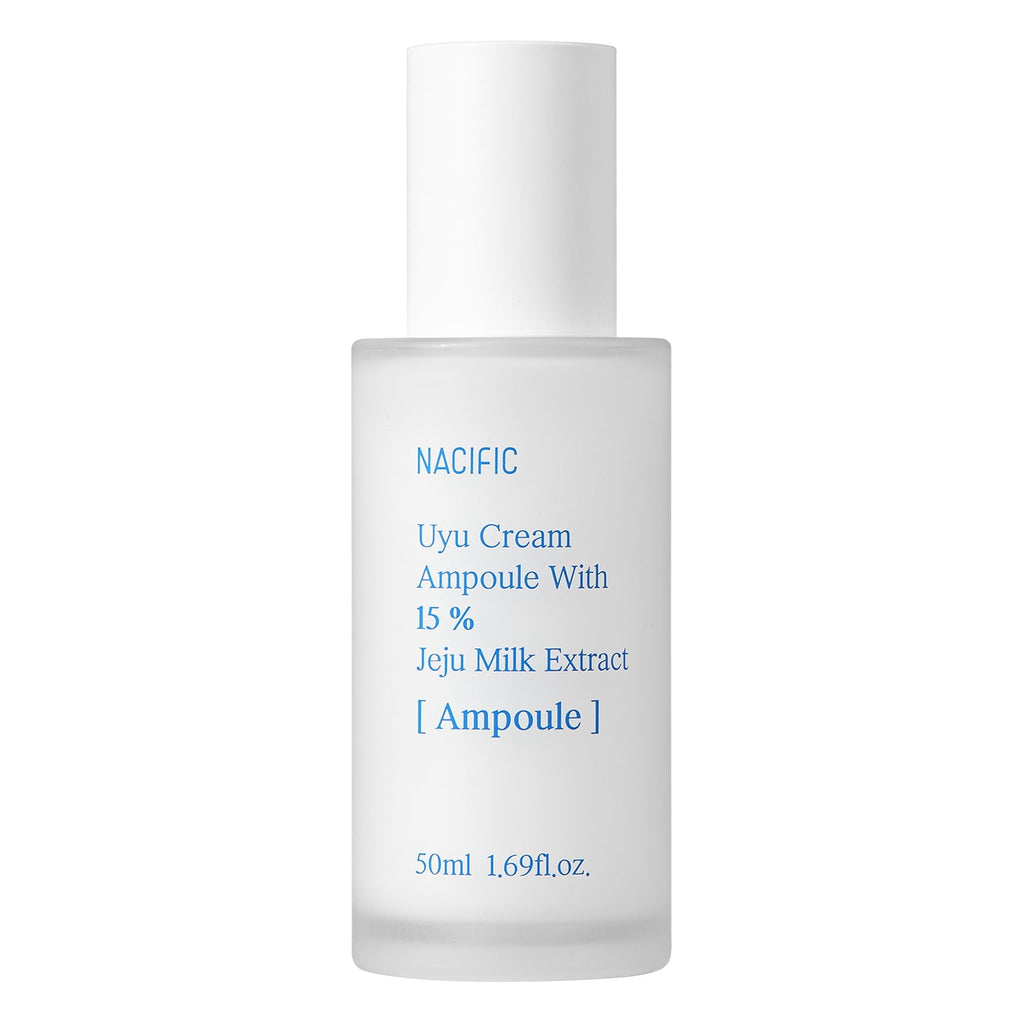 Nacific Uyu Cream Ampoule – Jeju Milk, Niacinamide & Ceramides Hydration