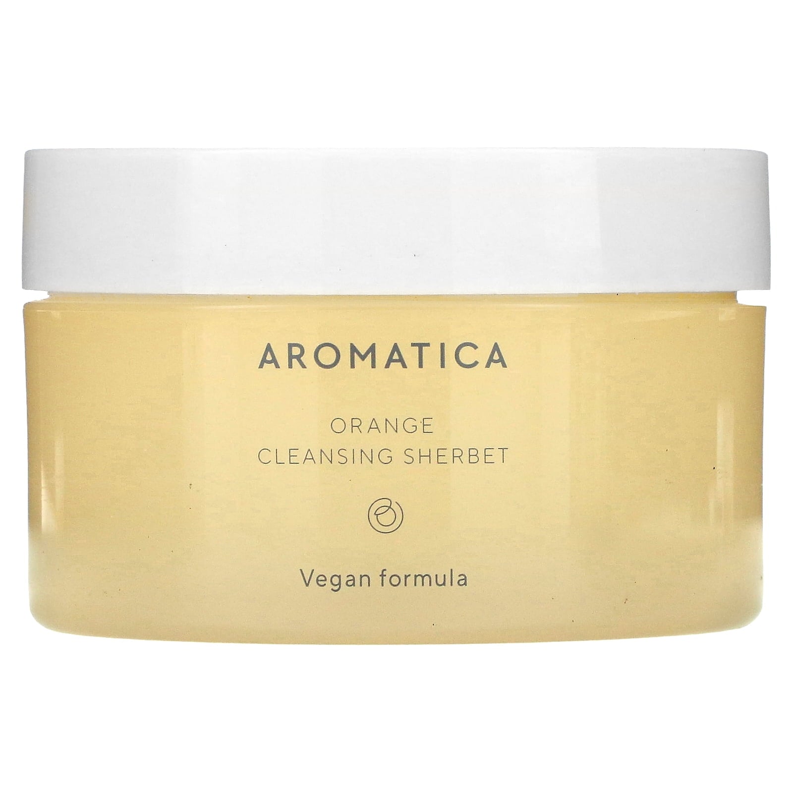 Aromatica Orange Cleansing Sherbet – Vegan, Nourishing Balm Cleanser for Radiant Skin (150g)