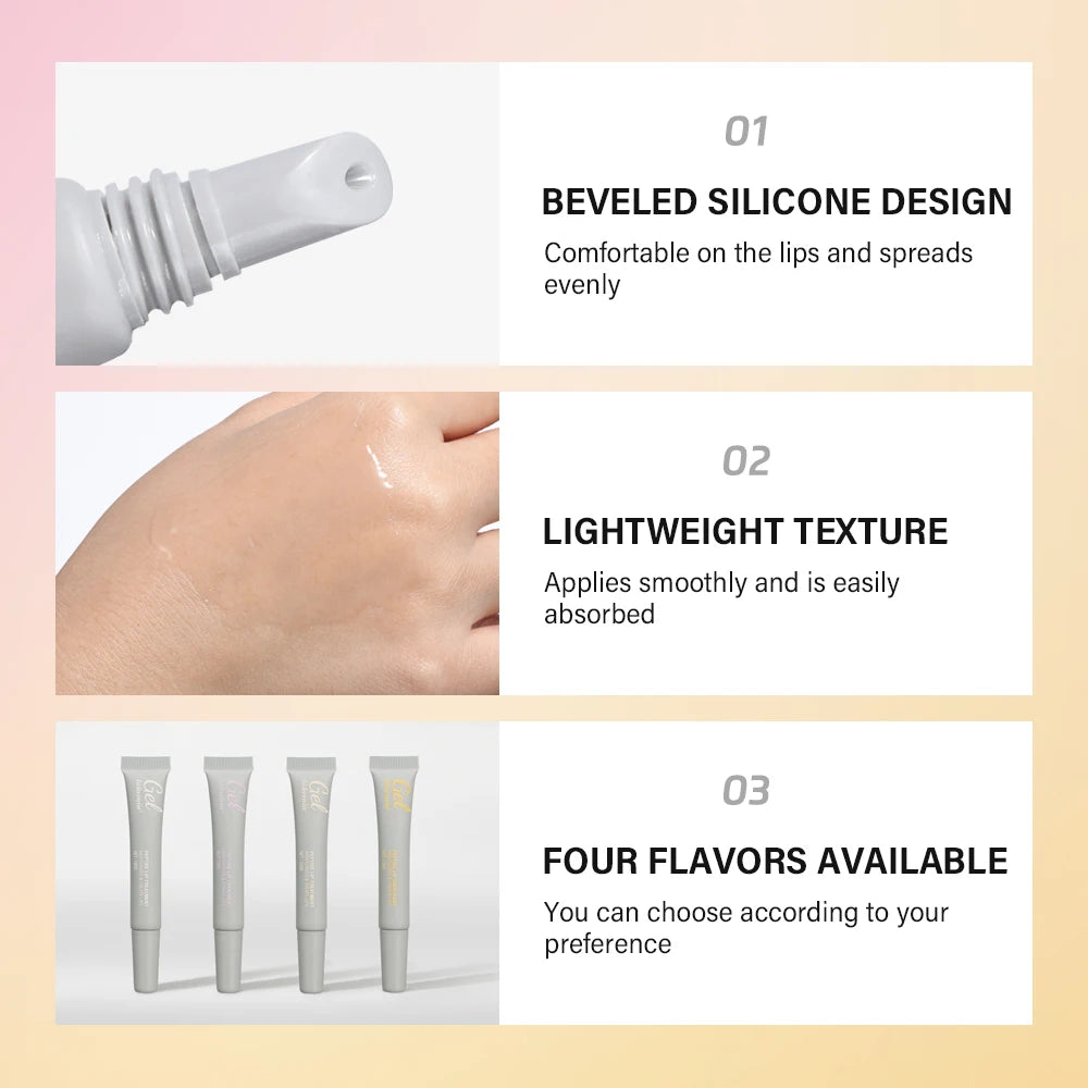 Lakerain Peptide Lip Treatment Jelly – Hydrating & Plumping Lip Balm Gel for Fine Lines & Repair (10ml)