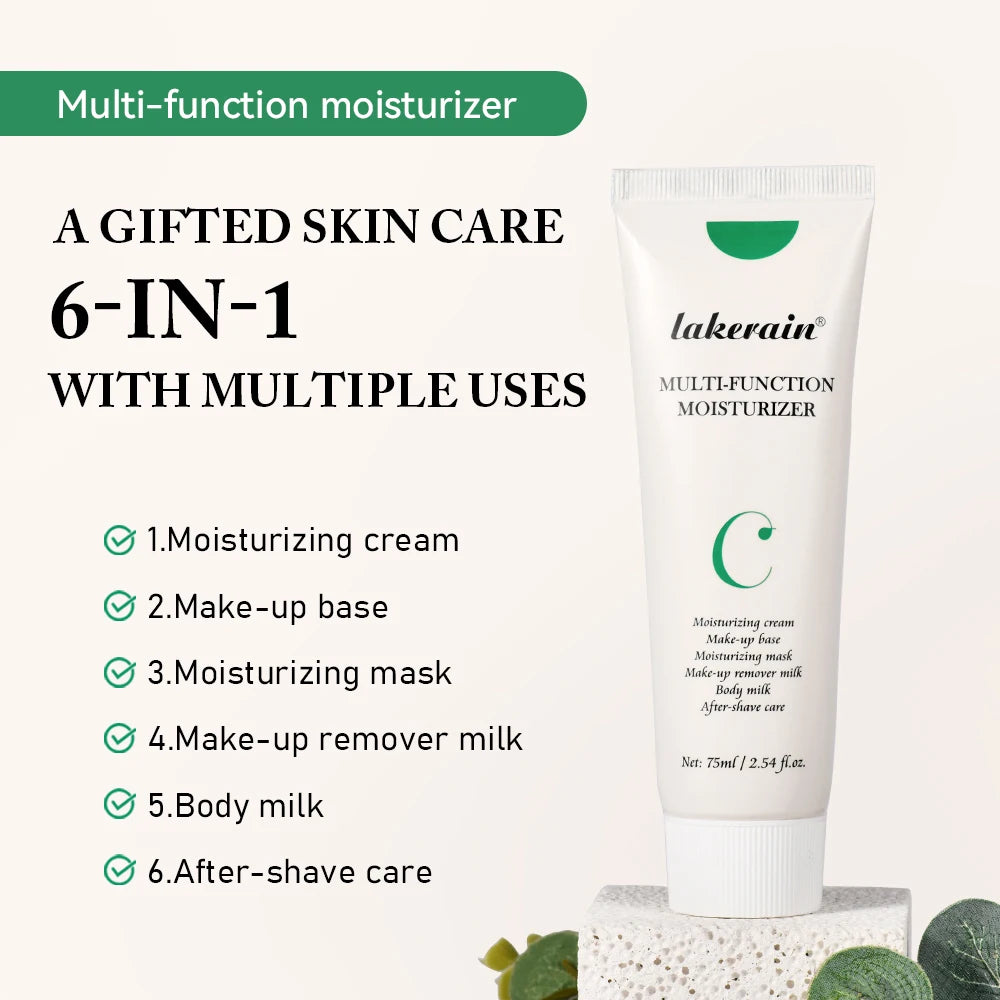 Lakerain Multifunction Moisturizer & Anti-Aging Face Cream – Lightweight, Fast-Absorbing Hydration (75ml)
