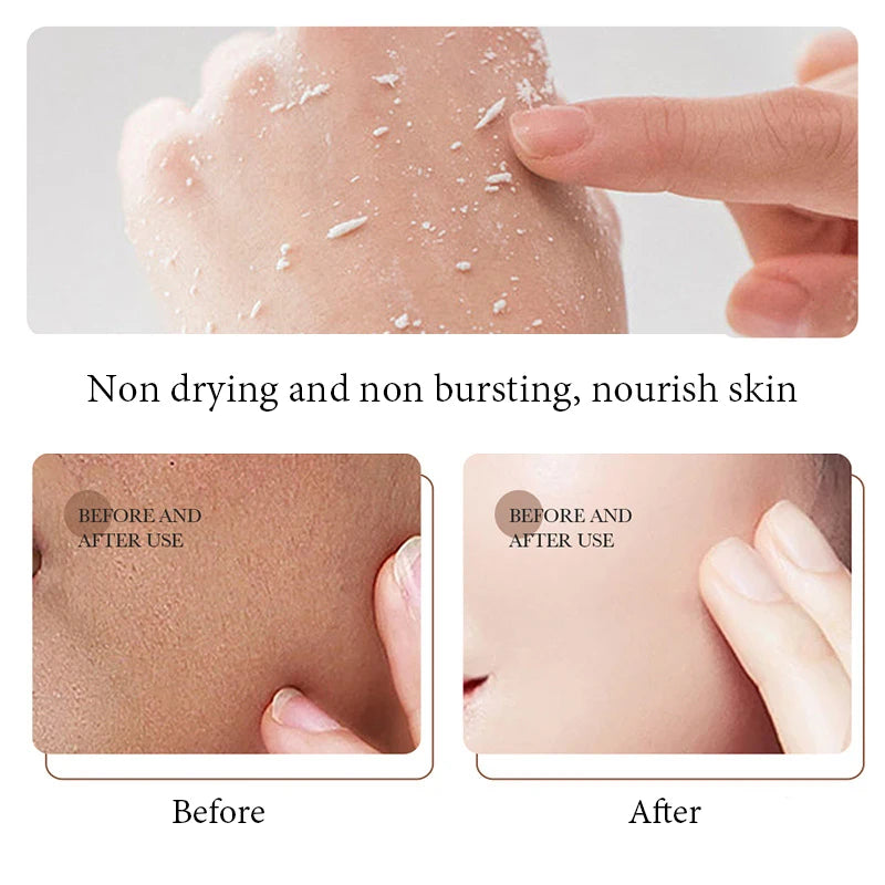 BIOAQUA White Rice Face Exfoliating Gel – Moisturizing & Nourishing Facial Scrub for Smooth, Radiant Skin