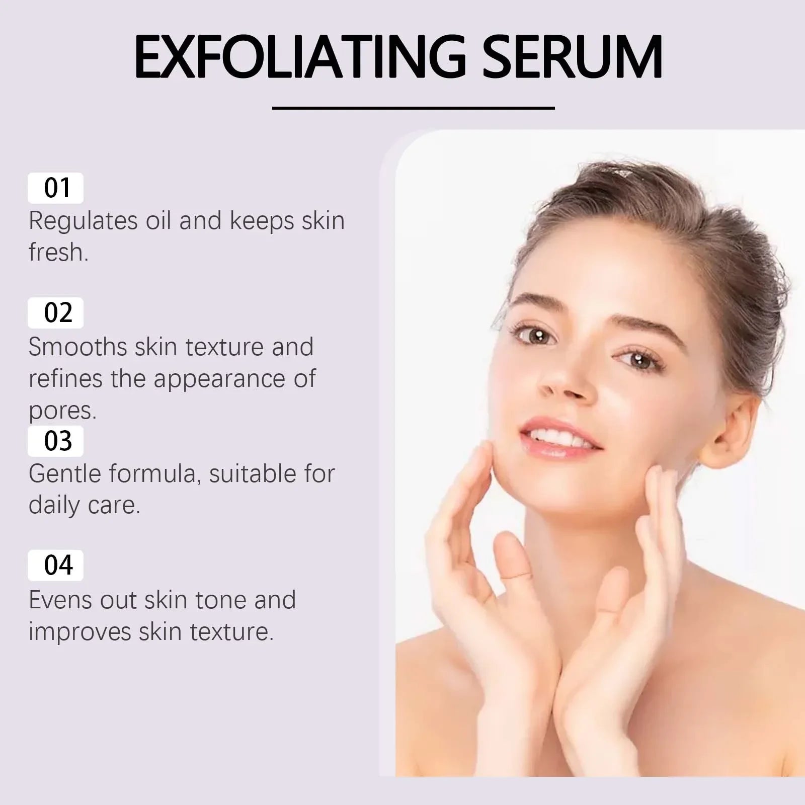 Hoygi Lactic Acid Exfoliating Serum – Anti-Acne, Brightening, 30ml