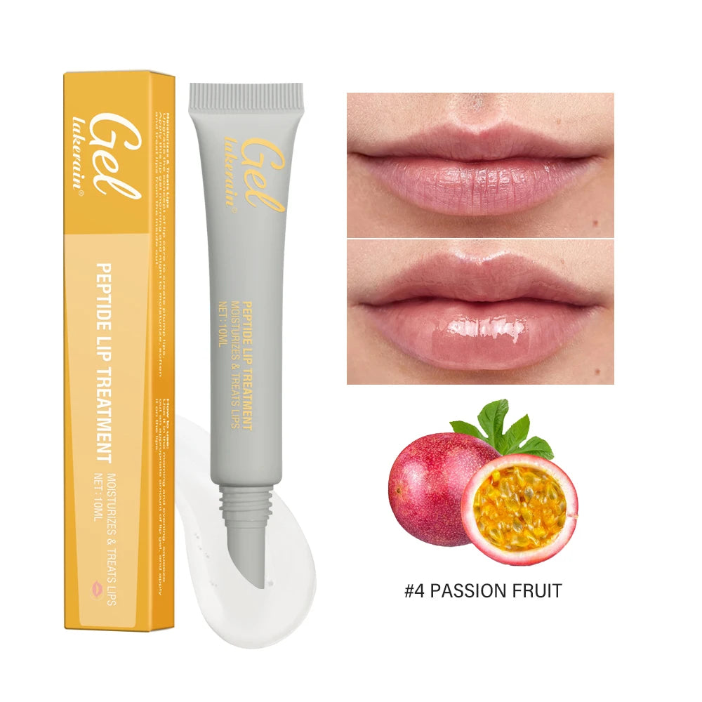 Lakerain Peptide Lip Treatment Jelly – Hydrating & Plumping Lip Balm Gel for Fine Lines & Repair (10ml)