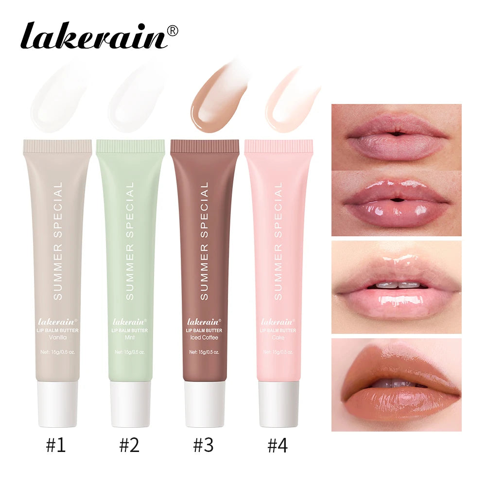 Lakerain Moisturizing Lip Balm Butter – Nourishing & Smoothing Lip Care for Dry, Chapped Lips