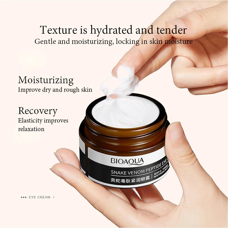 BIOAQUA Peptide Eye Cream anti Dark Circles Remove Eye Bags Moisturizing Firming Eyes Creams Skin Care Products