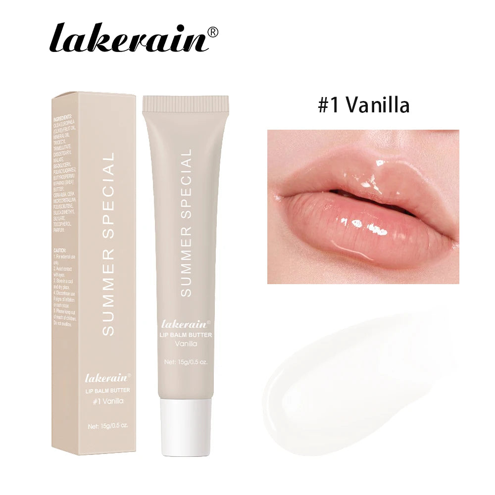 Lakerain Moisturizing Lip Balm Butter – Nourishing & Smoothing Lip Care for Dry, Chapped Lips