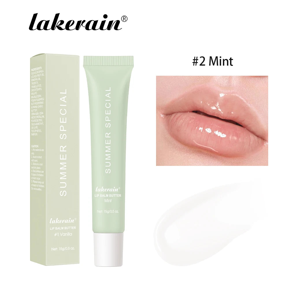Lakerain Moisturizing Lip Balm Butter – Nourishing & Smoothing Lip Care for Dry, Chapped Lips