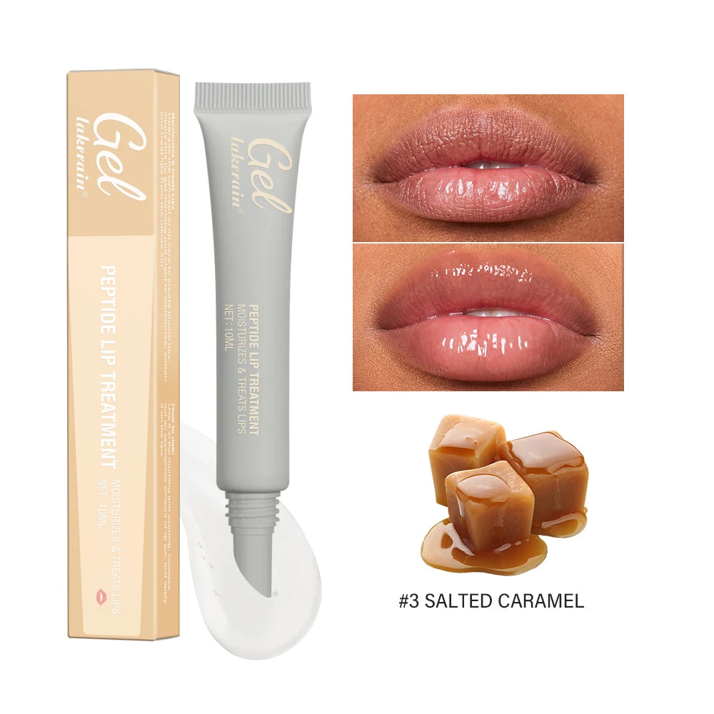 Lakerain Peptide Lip Treatment Jelly – Hydrating & Plumping Lip Balm Gel for Fine Lines & Repair (10ml)