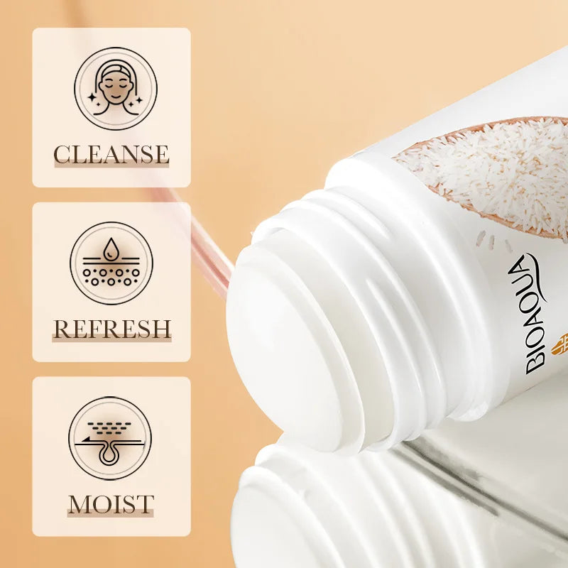 BIOAQUA White Rice Clay Mask Stick – Moisturizing & Blackhead-Removing Face Mask for Deep Cleansing and Firming
