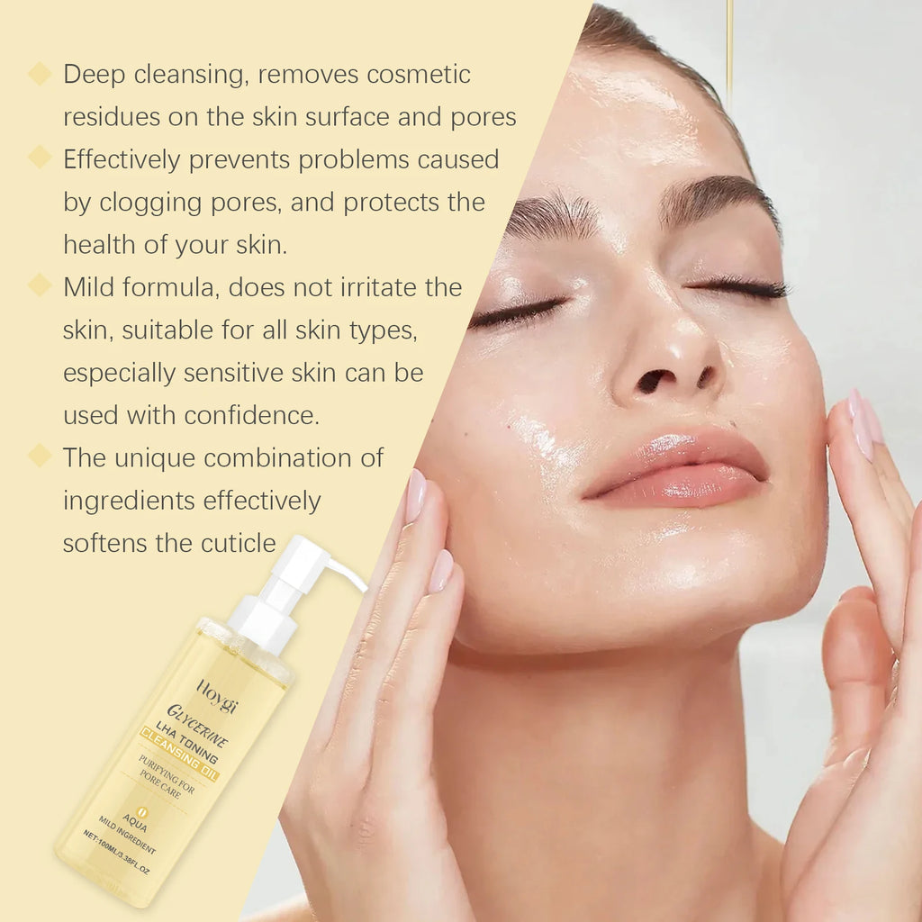 Hoygi Gentle Cleansing Oil – Eye & Lip Makeup Remover, 100ml
