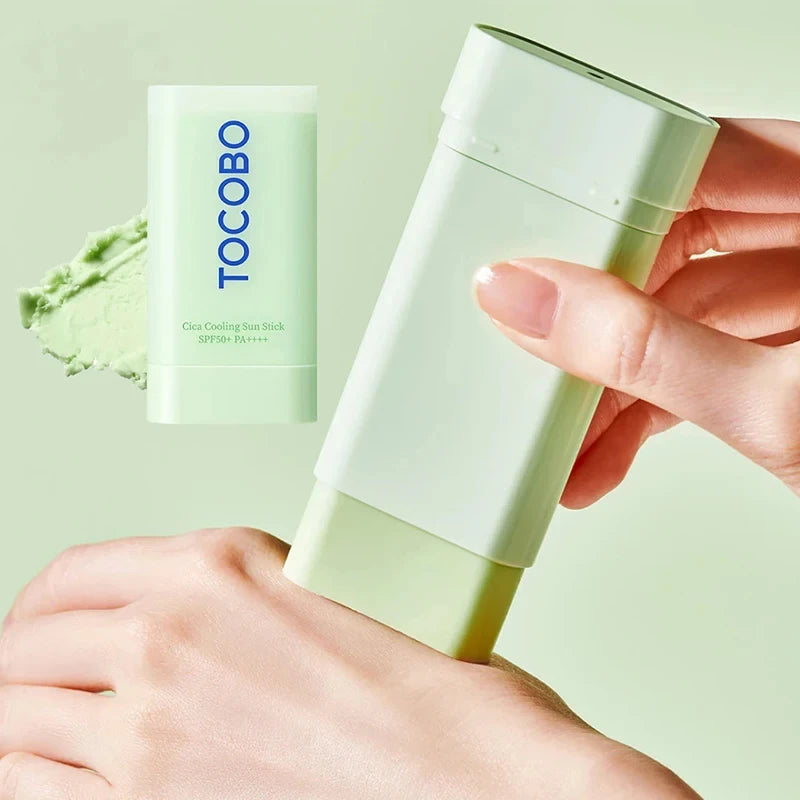 Original Sunscreen Refreshing Moisturizing Natural Concealer Anti-Ultraviolet Cotton Protection Stick Easy Carry Brighten Skin