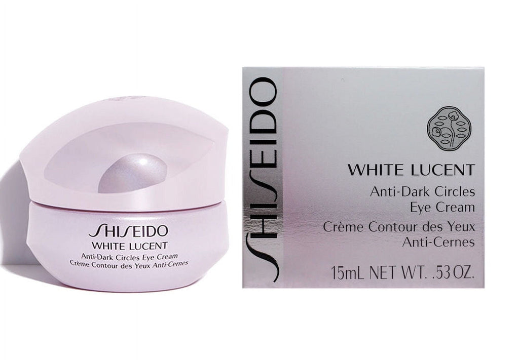 Shiseido White Lucent Anti-Dark Circles Eye Cream – 15ml | Targets Pigmented & Blue Dark Circles | Non-Comedogenic | All Skin Types