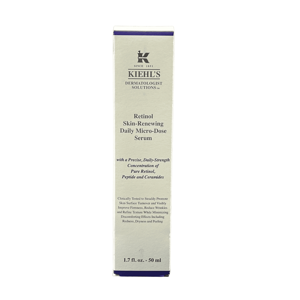 Kiehl’s Retinol Skin-Renewing Daily Micro-Dose Serum – Anti-Aging Treatment with Pure Retinol, 1.7 oz / 50 ml