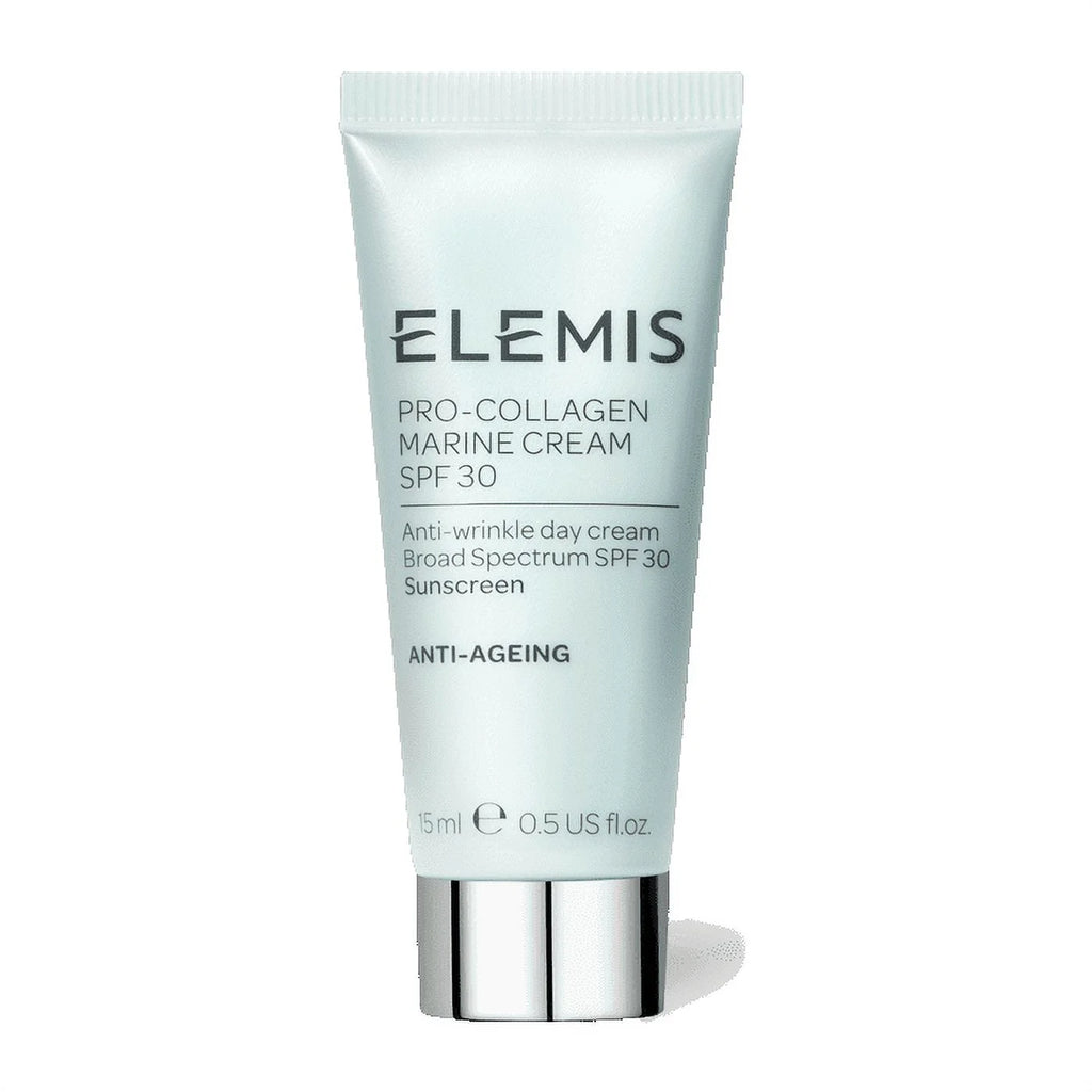 Elemis Pro-Collagen Marine Cream SPF 30 – Anti-Wrinkle Day Moisturizer with Broad Spectrum Sun Protection (0.5 fl. oz.)