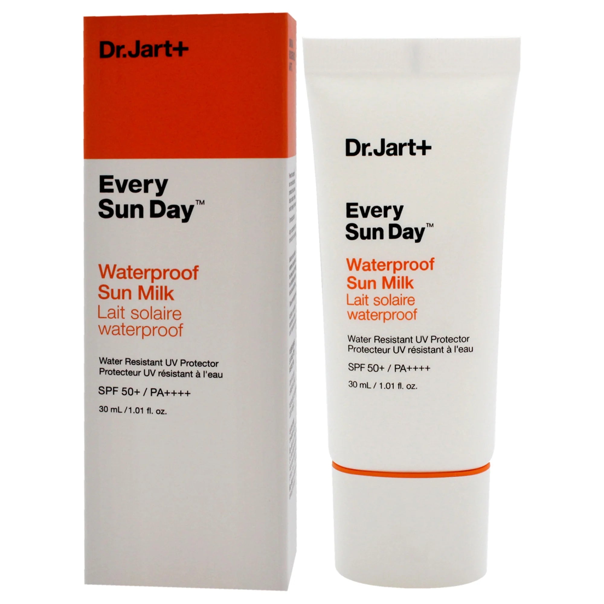 Dr. Jart+ Every Sun Day Waterproof Sun Milk SPF 50+ – Lightweight Broad Spectrum Face Sunscreen, 1.01 Fl Oz