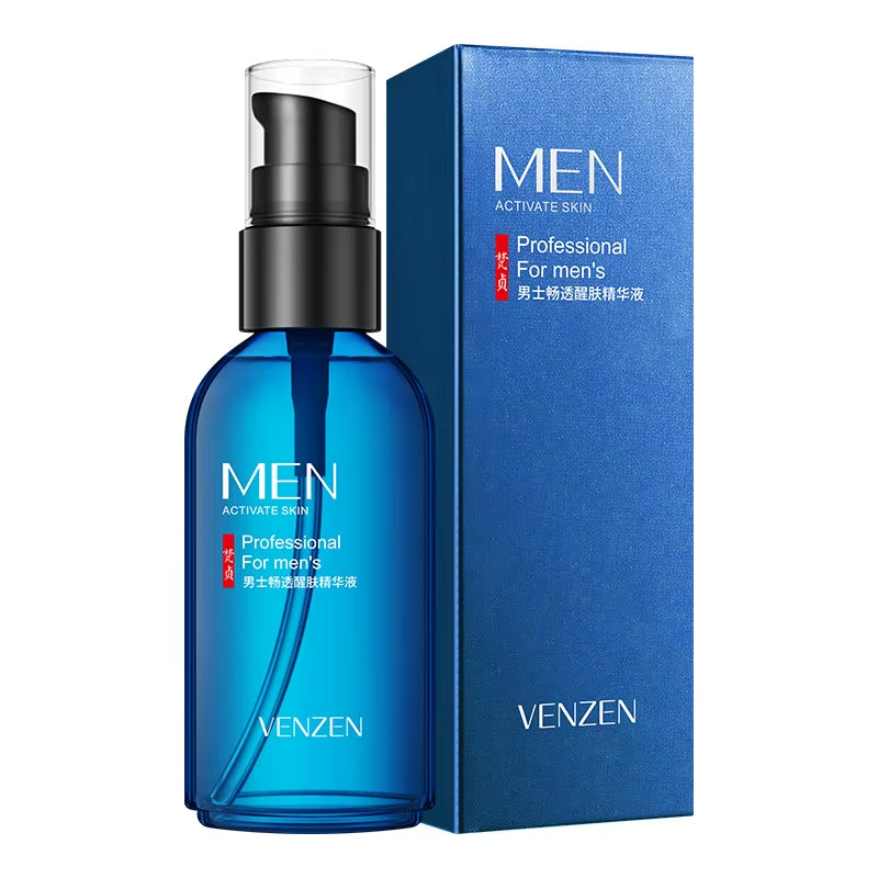 VENZEN Arbutin Men’s Anti-Wrinkle Face Serum – Oil Control, Pore Minimizer & Brightening Essence (50ml)