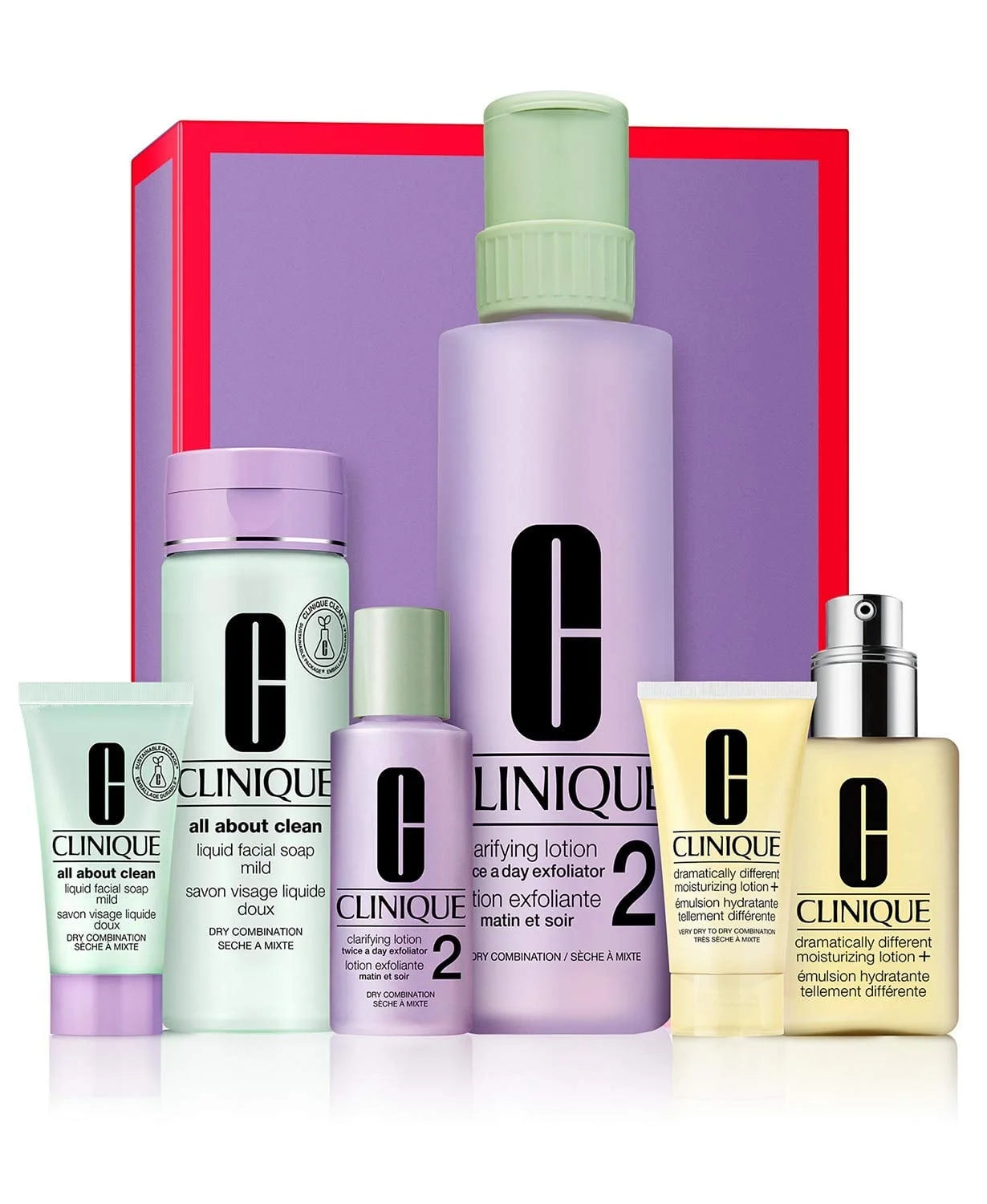 Clinique Great Skin Everywhere Set (For Very Dry-Dry or Dry Combination Skin)