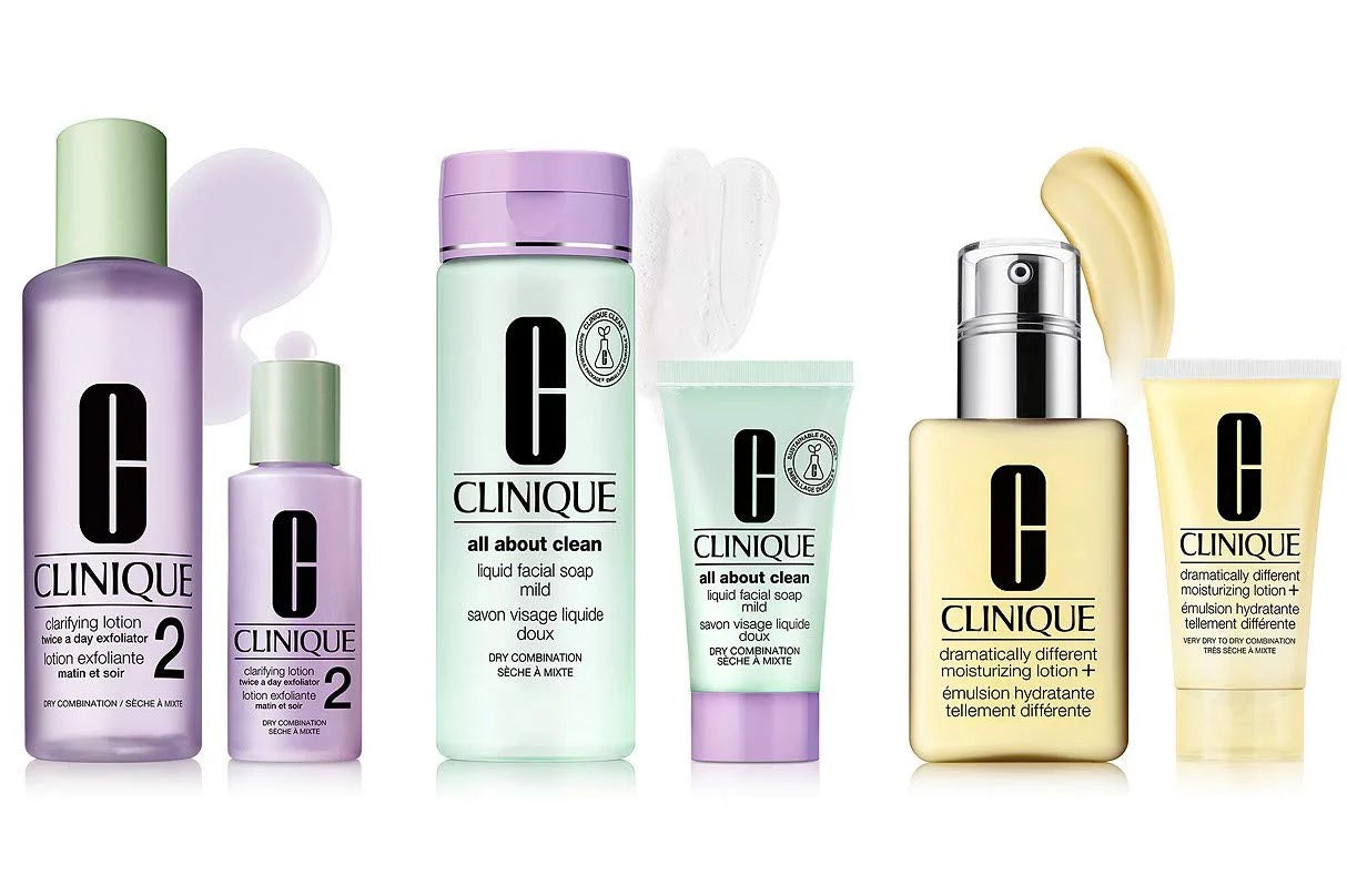 Clinique Great Skin Everywhere Set (For Very Dry-Dry or Dry Combination Skin)