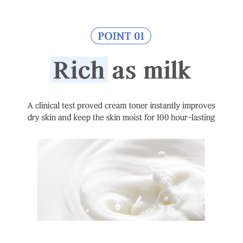 Nacific Uyu Cream Ampoule – Jeju Milk, Niacinamide & Ceramides Hydration