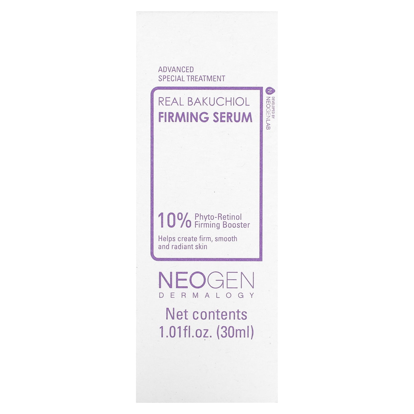 NEOGEN Dermalogy Real Bakuchiol Firming Serum – 30ml | Gentle Retinol Alternative for Firm, Youthful Skin