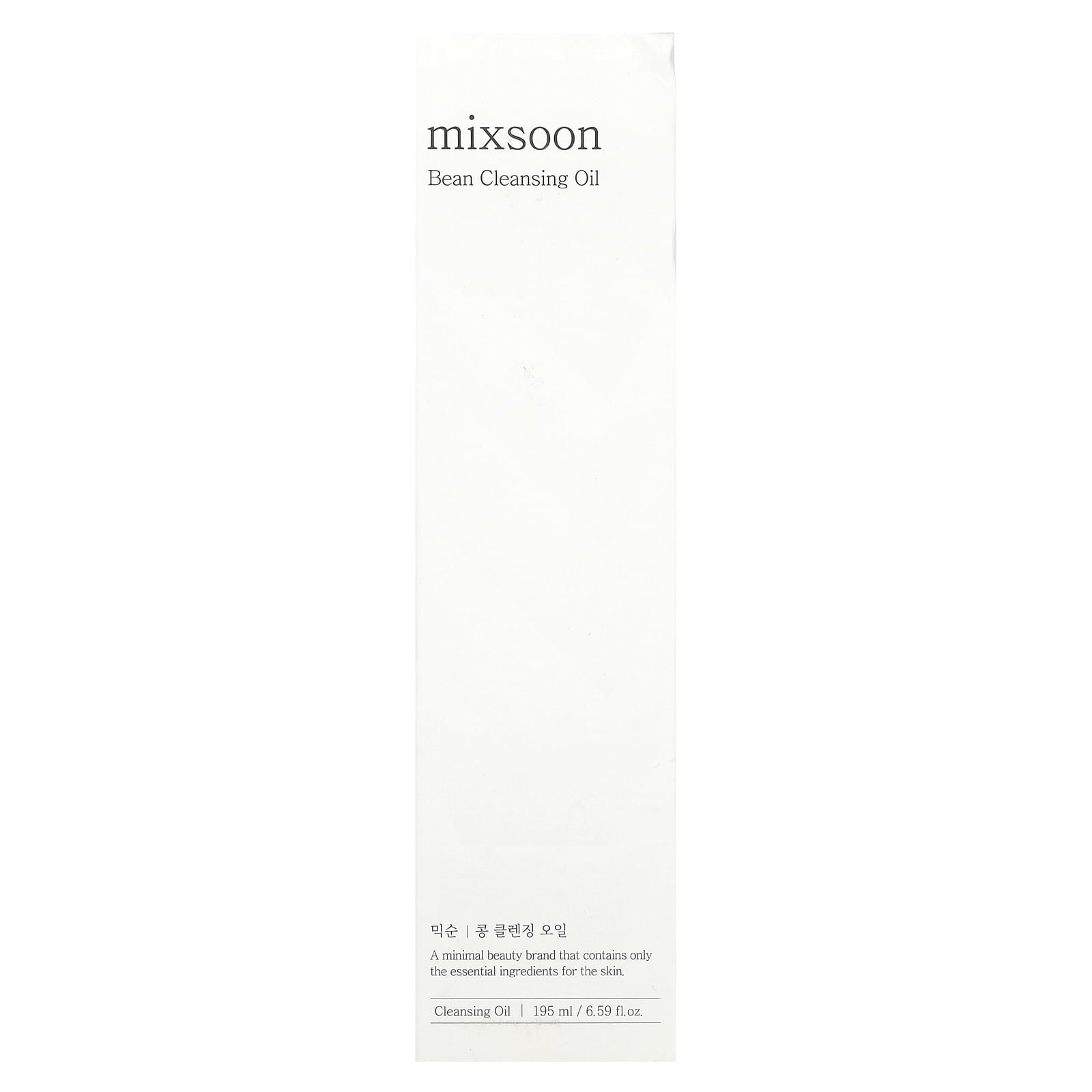 Mixsoon Bean Cleansing Oil – 195 ml Deep Cleansing Oil with Bean Ferments & Jojoba