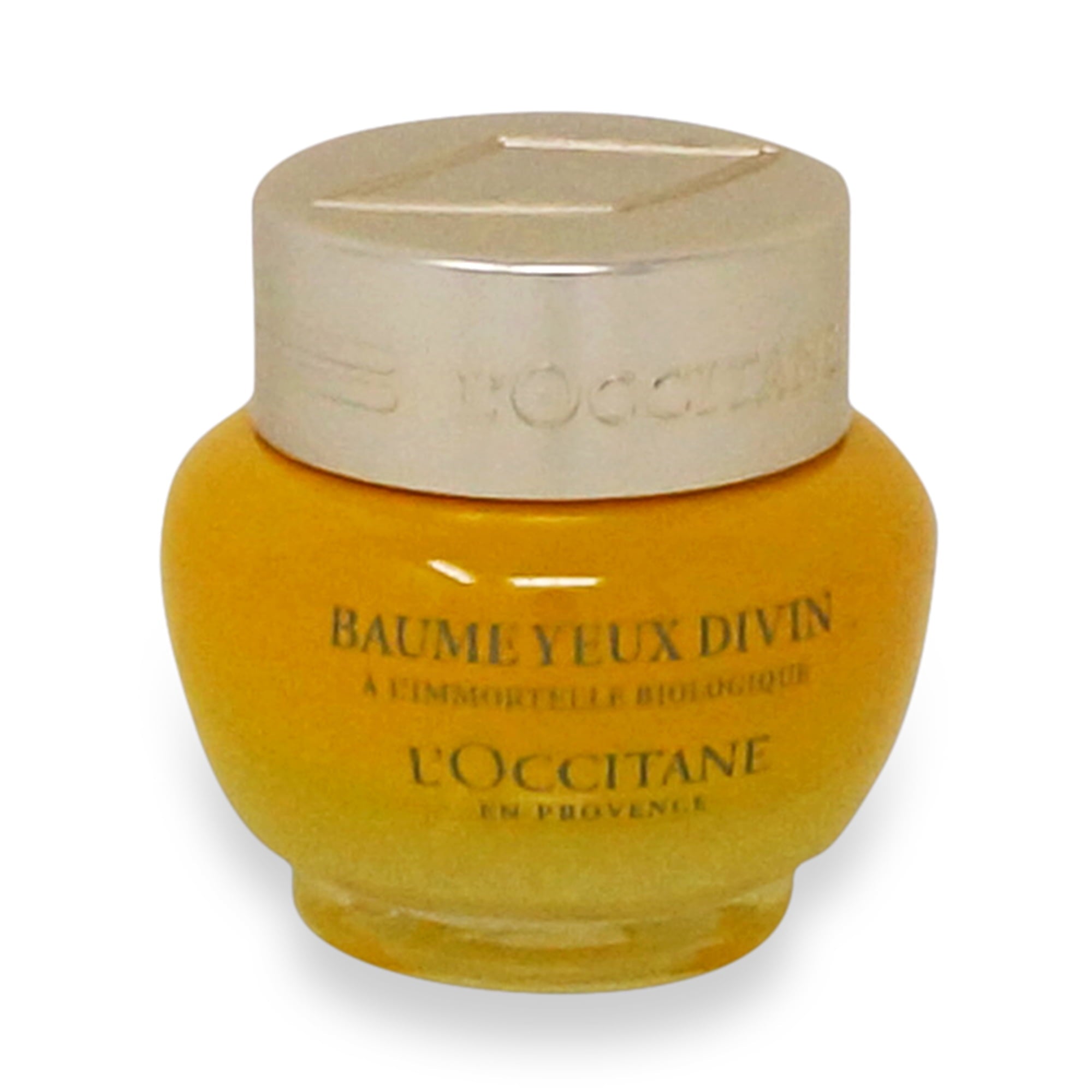 L’Occitane Immortelle Divine Eye Balm – Anti-Aging Eye Treatment with Immortelle Essential Oil, 0.5 oz