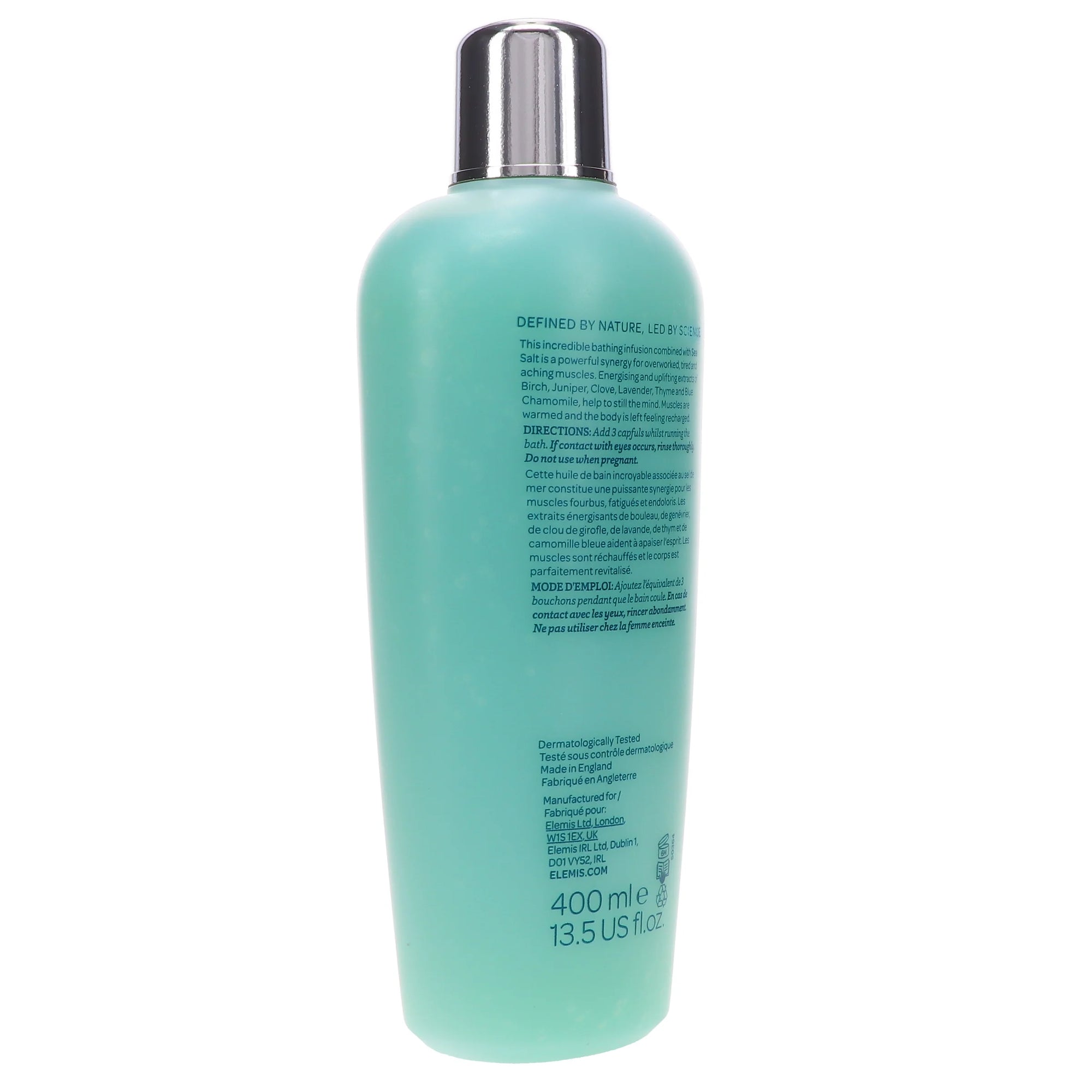 ELEMIS Aching Muscle Super Soak – Natural Foaming Bath Soak for Soothing Sore Muscles (13.5 oz)