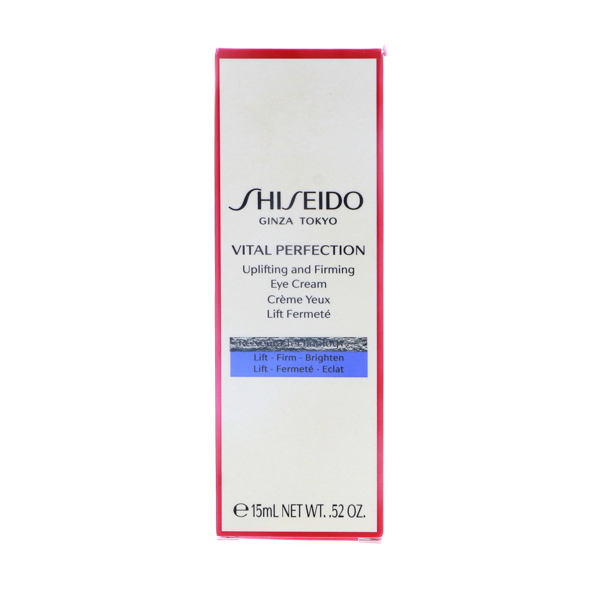 Shiseido Vital Perfection Uplifting and Firming Eye Cream – 15ml / 0.5 oz | Anti-Aging Eye Cream for Wrinkles, Dark Circles & Puffiness | Suitable for All Skin Types