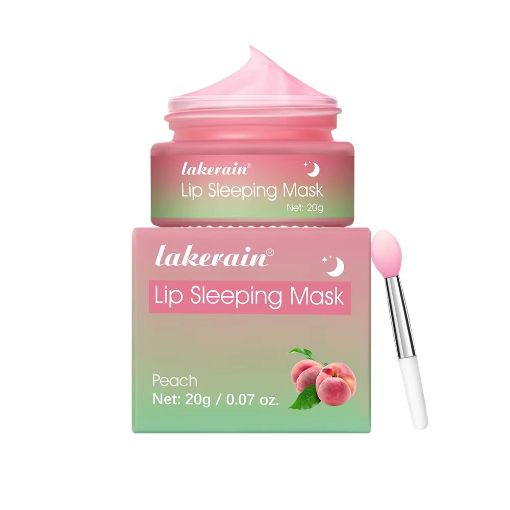 Lakerain Peach Collagen Lip Mask – Repairing & Moisturizing Overnight Care 20g/0.07oz.